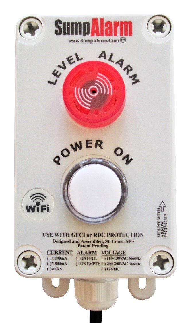 Sump Alarm Level Sense Freezer Sentry Wi-Fi enabled Temperature and  Humidity Alarm With 4FT Sensor LS-SENTRY-120V-FREEZER-4FT-RAW