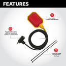 Sump Pump Float Switch, Piggyback