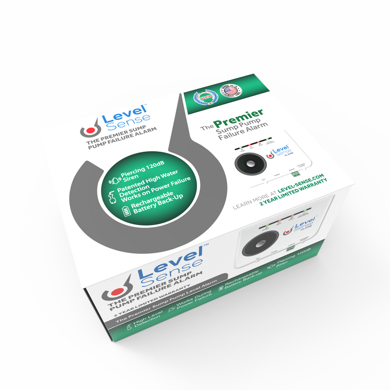 Level Sense Sump Pump Failure Alarm with Rechargeable Battery Back-Up - Level Sense (by Sump Alarm Inc.)